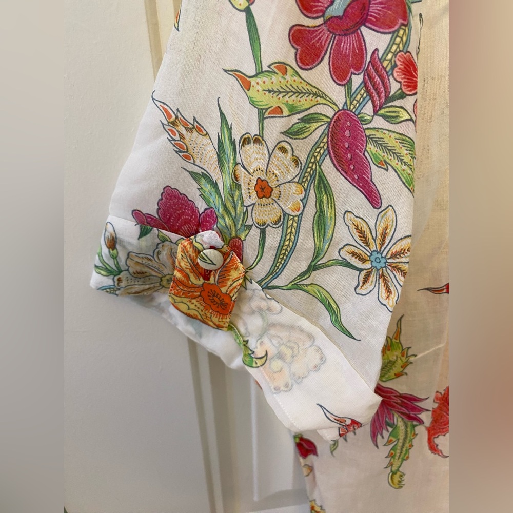 Massimo Dutti floral blouse
